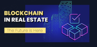 Image for the class Crypto & Blockchain in Real Estate. Just graphic element no information